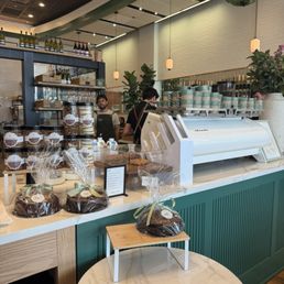 Inside the cafe