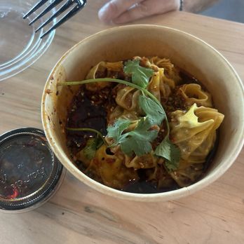 The Dumpling Lady - Pork belly wontons - Szechuan Near Me - Charlotte, North Carolina