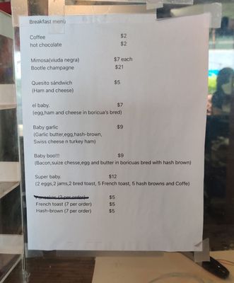 Menu photo 5 Pa Pical Carolina, PR