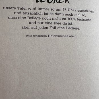 Hafenküche - German Near Me - Flensburg, SH