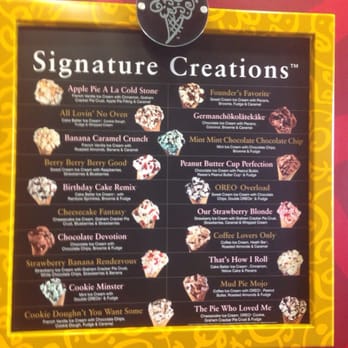 Cold Stone Creamery - Pick your poison!!! - Ice Cream & Frozen Yogurt Near Me - Cockeysville, Maryland Cold Stone Creamery - Pick your poison!!! - Ice Cream & Frozen Yogurt Near Me - Cockeysville, Maryland