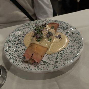 Russian Tea Time - Beet crepe with mushrooms - Russian Near Me - Chicago, Illinois