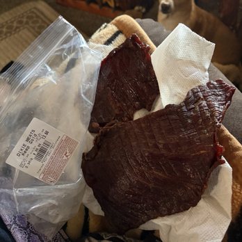 Dixie Meats - See the dog in background he's can't wait. He gets two small pieces. - Butcher Near Me - St. George, Utah