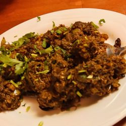 Tandul - Pepper goat. Omg This was the surprise hit of the night! I'm not really a goat lover but this was so tasty I wanted more. A++