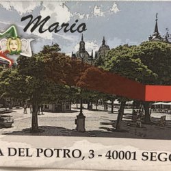 Da Mario - Business card - front