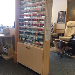 Nail color wall Nail color wall