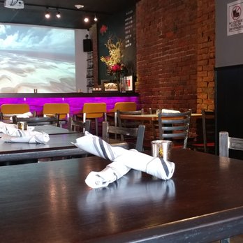 Laughing Monk Cafe - Dining room at the Laughing Monk - Sushi Bars Near Me - Boston, Massachusetts