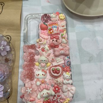 Monster DIY Studio - My niece's decorated phone case - Arts & Crafts Near Me - Queens, New York