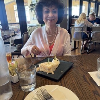Tommy Bahama - The best Pina Colada Cake and the birthday girl - Seafood Near Me - Palm Desert, California Tommy Bahama - The best Pina Colada Cake and the birthday girl - Seafood Near Me - Palm Desert, California