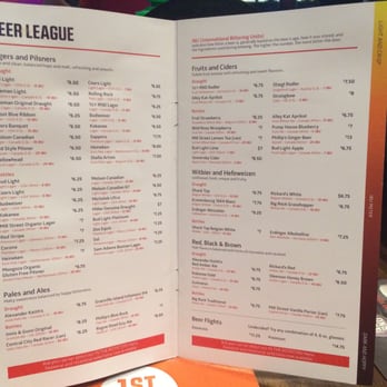 1st RND - Not a bad beer menu, they also have beers on rotation - Sports Bars Near Me - Edmonton, Alberta 1st RND - Not a bad beer menu, they also have beers on rotation - Sports Bars Near Me - Edmonton, Alberta