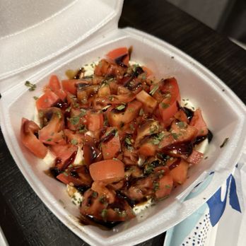 Pepicelli's Pizza - Caprese? With dried basil?! - Pizza Near Me - Ashland, Virginia