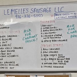 Lemelle's Sausage