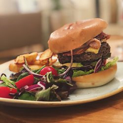 Brasserie at the Royal King's Arms - Homemade Beef Burger