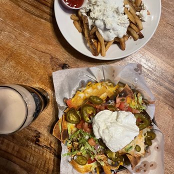 Mercy Tavern - Skillet Nachos & tzatziki fries - Comfort Food Near Me - Salem, Massachusetts