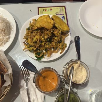 Priya Indian Cuisine - Onion Pakoras - Indian Near Me - Redding, California Priya Indian Cuisine - Onion Pakoras - Indian Near Me - Redding, California