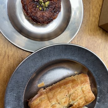 Bourke Street Bakery - Pork and fennel pastry & pistatio ginger crème brûlée - Bakeries Near Me - Barangaroo, NSW Bourke Street Bakery - Pork and fennel pastry & pistatio ginger crème brûlée - Bakeries Near Me - Barangaroo, NSW