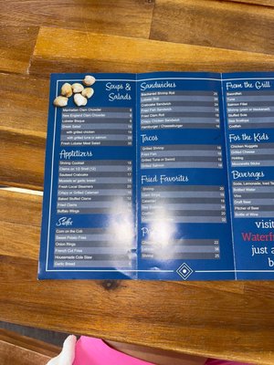 Menu photo 5 Point Lookout Clam Bar Point Lookout, NY