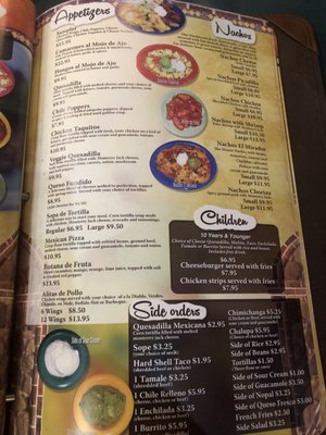 Menu photo 5 El Mirador 2 Yakima, WA