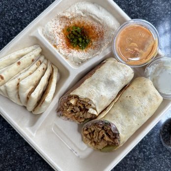 Anwar's Kitchen - Chicken Shawarma Wrap - Mediterranean Near Me - Los Angeles, California