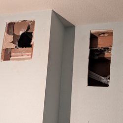 Rescue One Air Cooling Heating & Plumbing - Damage to our ceiling