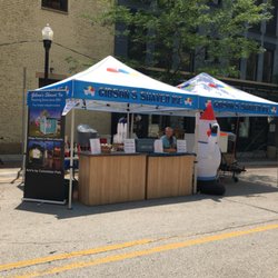 Gibson's Shaved Ice - Columbia Park - Our Taste of Tippecanoe setup.