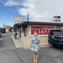 Exterior outside entrance of Paradise Massage - Don't let the appearance fool you! - Las Vegas, Nevada Exterior outside entrance of Paradise Massage - Don't let the appearance fool you! - Las Vegas, Nevada