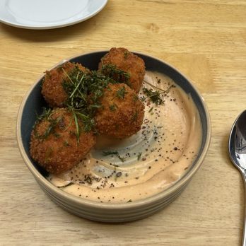 Magpie Cafe - saffron arancini - New American Near Me - Sacramento, California Magpie Cafe - saffron arancini - New American Near Me - Sacramento, California