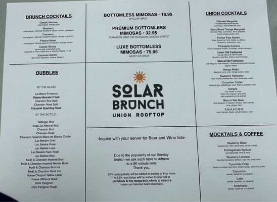 Menu photo 5 Union Rooftop Minneapolis, MN Menu photo 5 Union Rooftop Minneapolis, MN
