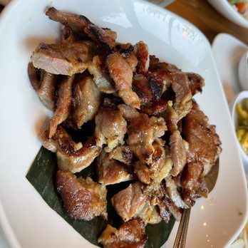 Aroy Thai Restaurant - Grilled pork - Thai Near Me - Chicago, Illinois Aroy Thai Restaurant - Grilled pork - Thai Near Me - Chicago, Illinois