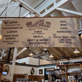 Farmers Union Coffee Roasters - Coffee & Tea Near Me - Eugene, Oregon