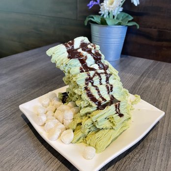 Nu Ice & Drinks - Green Tea Shaved Ice - Desserts Near Me - Houston, Texas Nu Ice & Drinks - Green Tea Shaved Ice - Desserts Near Me - Houston, Texas
