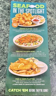Menu photo 6 Metro Diner Jacksonville, FL