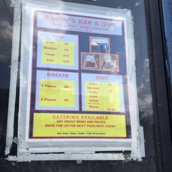 Randy's Bar-B-Q - Barbeque Near Me - Savannah, Georgia