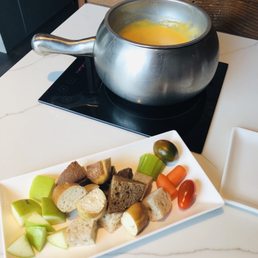 Alpine Benedict Cheese Fondue