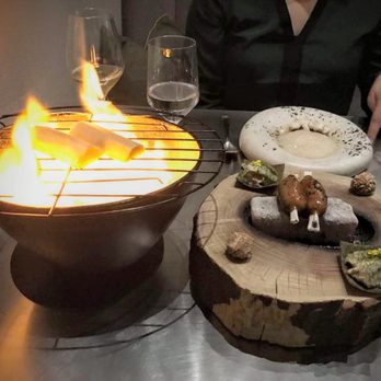 Alinea - Campfire. Heirlom, Cracker, Truffle, Bone. - New American Near Me - Chicago, Illinois