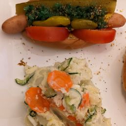 Their weiners made great Chicago dogs Their weiners made great Chicago dogs