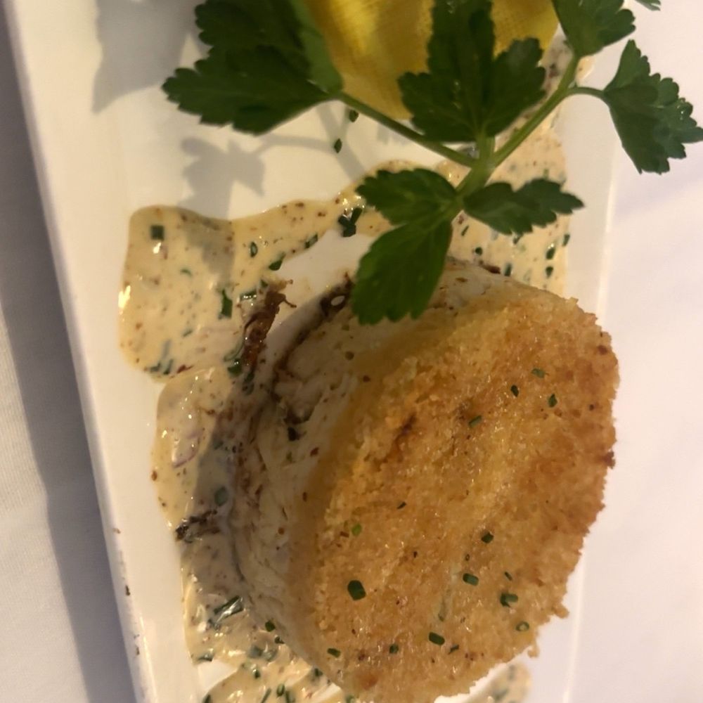 Eddie V's Prime Seafood - Jumbo Lump Crab Cake - Seafood Near Me - La Jolla, California Eddie V's Prime Seafood - Jumbo Lump Crab Cake - Seafood Near Me - La Jolla, California