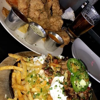 Barleymash - Beer battered tenders + Hells Fire fries - Sports Bars Near Me - San Diego, California