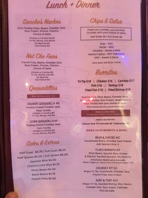 Menu photo 8 Sancho’s Tacos Claremont, CA Menu photo 8 Sancho’s Tacos Claremont, CA