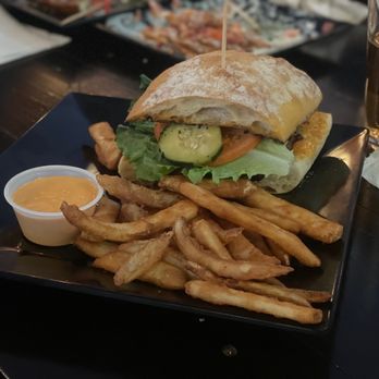The Chapp Wine & Tap - Chapp bacon & cheese with fries - Burgers Near Me - Middleton, Idaho The Chapp Wine & Tap - Chapp bacon & cheese with fries - Burgers Near Me - Middleton, Idaho