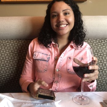 Ruth's Chris Steak House - Lydia enjoyed a glass of red wine - Steakhouses Near Me - Cincinnati, Ohio Ruth's Chris Steak House - Lydia enjoyed a glass of red wine - Steakhouses Near Me - Cincinnati, Ohio