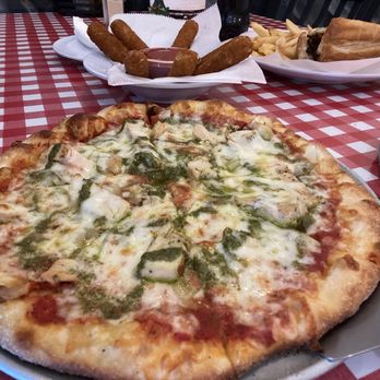 Venice Pizza - 12. Pesto Chicken Pizza (Small 10") - Pizza Near Me - Huntsville, Alabama Venice Pizza - 12. Pesto Chicken Pizza (Small 10") - Pizza Near Me - Huntsville, Alabama