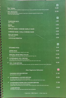 Menu photo 7 Saffron Aurora, ON