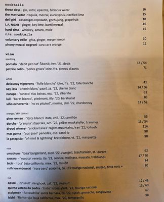 Menu photo 3 Regards Portland, ME