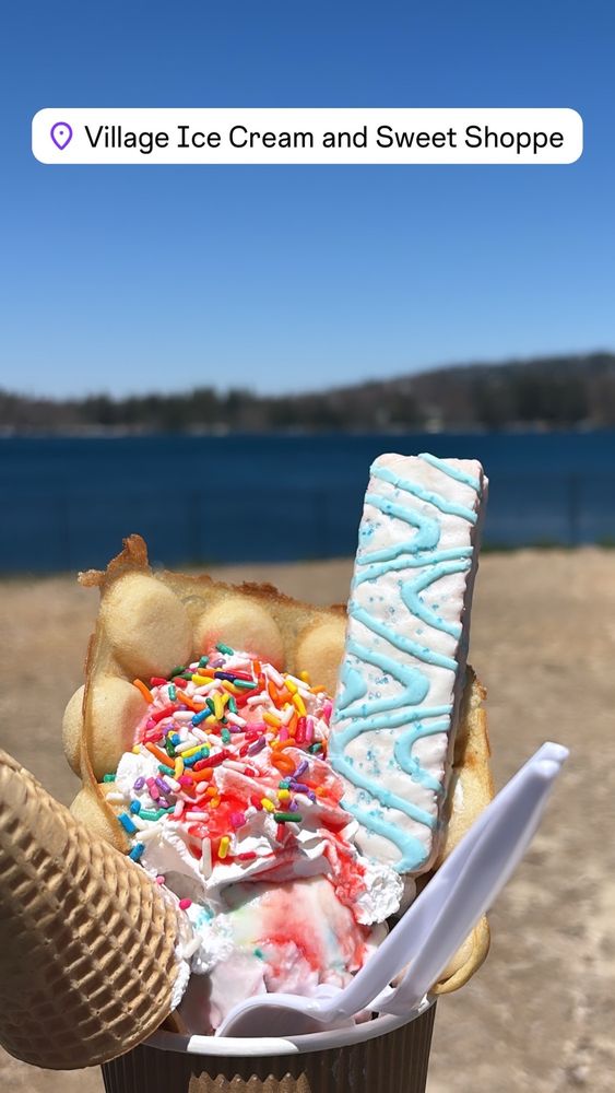 Village Ice Cream & Sweet Shoppe Logo
