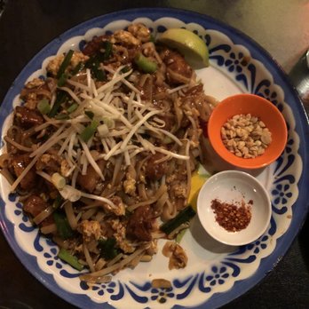Aroi Mak Mak - Pork belly Pad Thai. - Cocktail Bars Near Me - Redlands, California Aroi Mak Mak - Pork belly Pad Thai. - Cocktail Bars Near Me - Redlands, California
