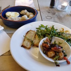 The Wild Olive - Chili Prawns with Dough Balls