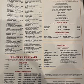 Bon Asian Hibachi Bistro - Third page of menu - Asian Fusion Near Me - Johnston, Rhode Island Bon Asian Hibachi Bistro - Third page of menu - Asian Fusion Near Me - Johnston, Rhode Island
