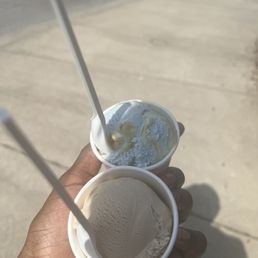 Earl Grey Tea and Blue Jasmine Passion Fruit Swirl