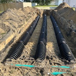 Zeb Watts Septic - Drainfield installation